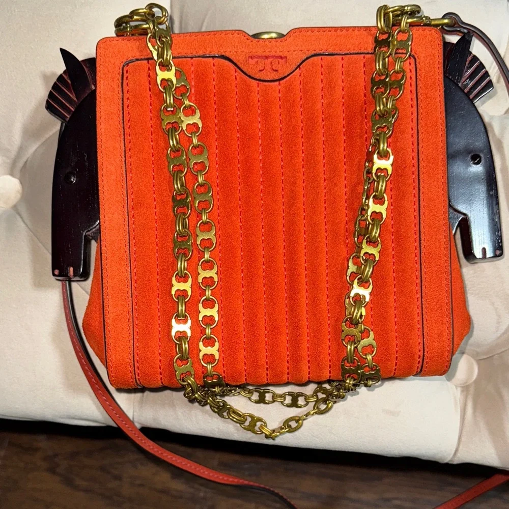 Equestrian Tory Burch Rare Bag
